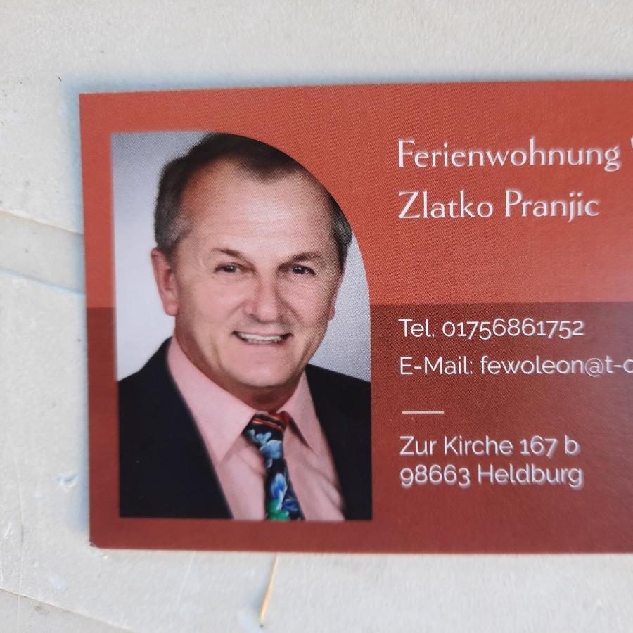 Ferienwohnung Leon Heldburg Exterior foto